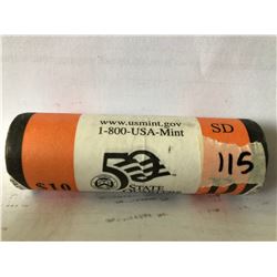 10 Dollar US Wrap Mint Roll South Dakota Denver