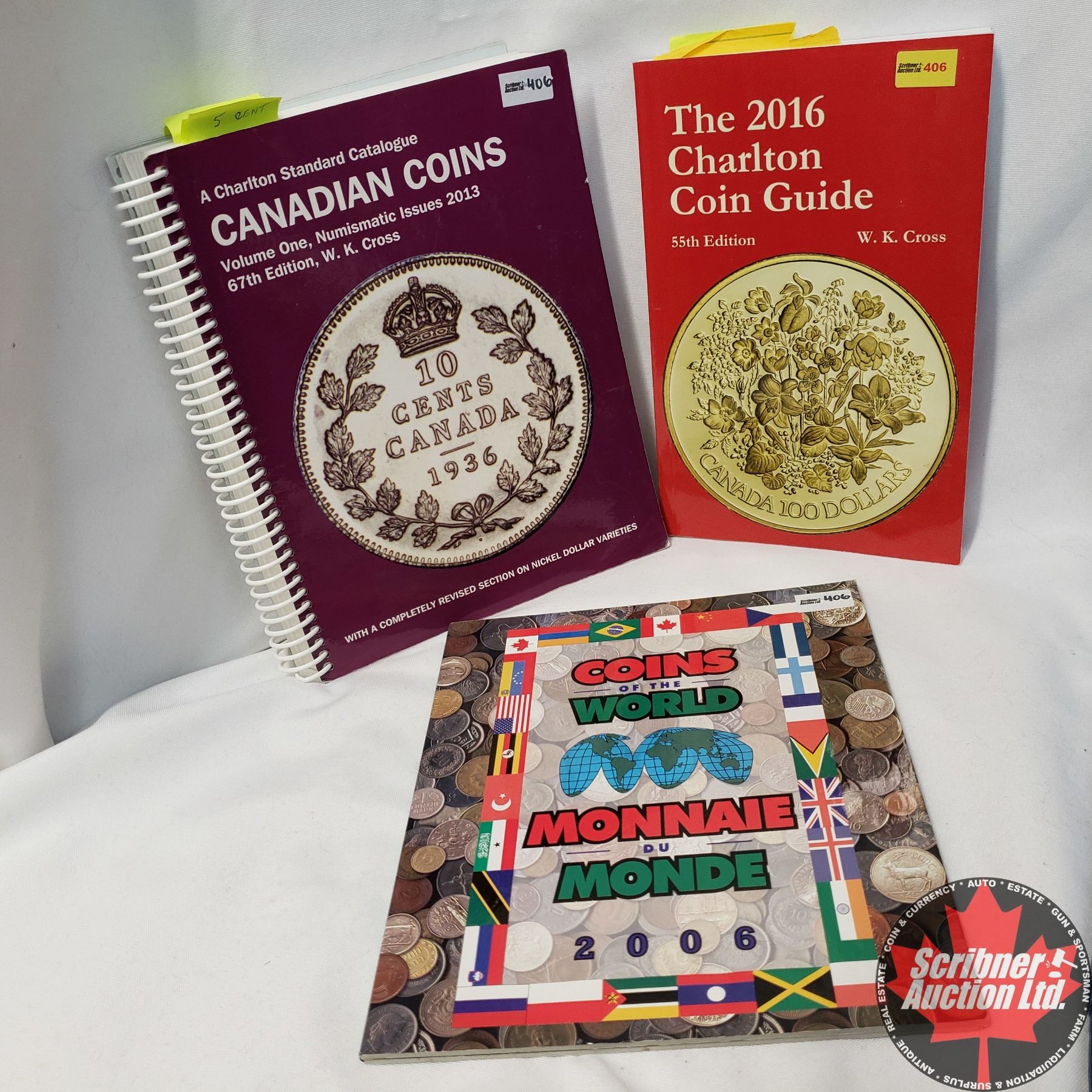 2016 Charlton Coin Guide & 2013 Charlton Standard Catalogue & Coins of