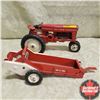 Image 1 : Tru Scale Combo : Tractor & Manure Spreader (Scale: 1/16)
