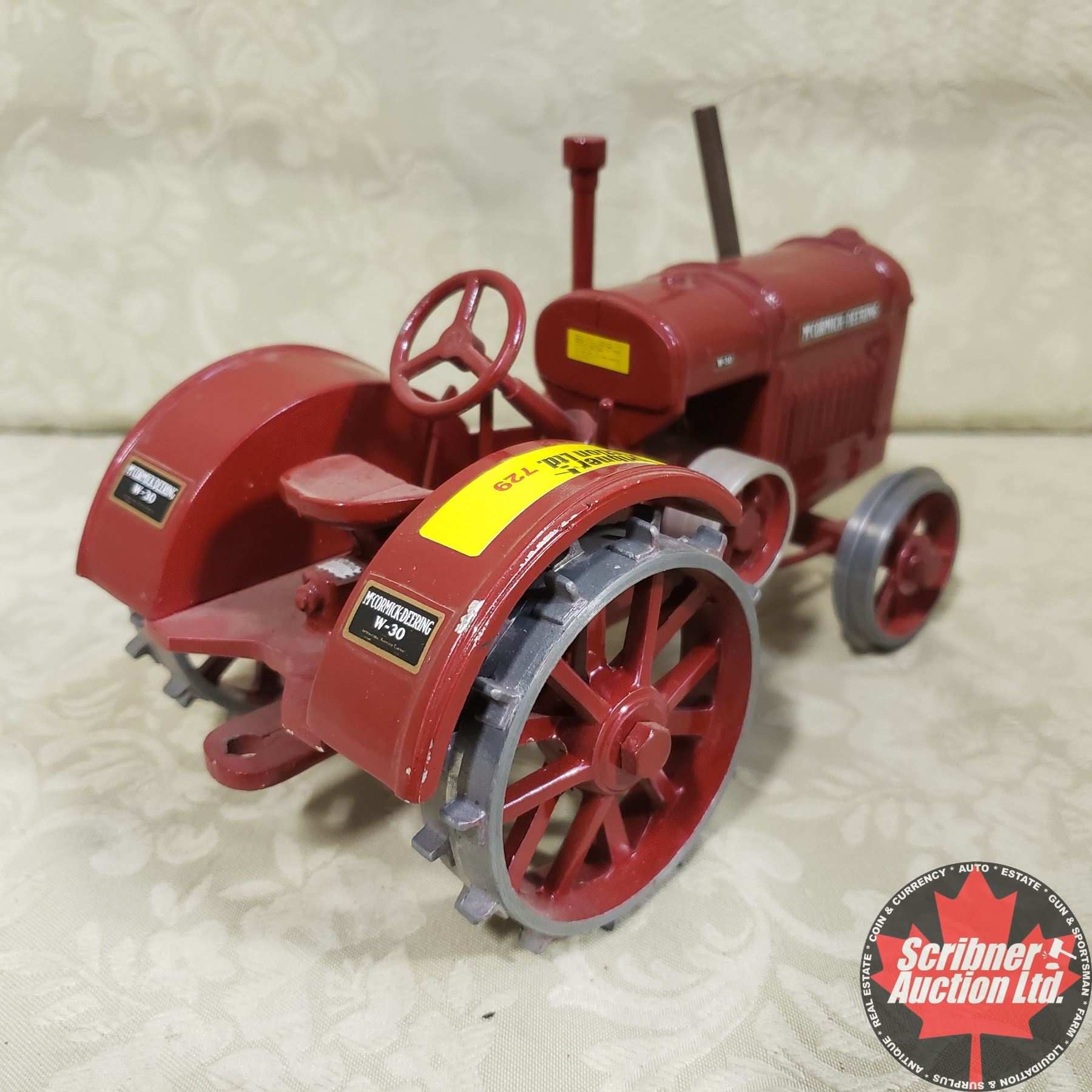 Deering Scale McCormick-Deering W-30 Steel Wheel (Scale: 1/16)