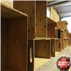 Image 3 : 19 Wooden Storage/Carry Boxes - Custom Built - Each Box Measures 25" x 15" x 12"