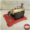 Image 2 : Toy Steam Engine - Square Red Base
