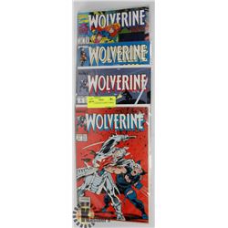4 COLLECTOR WOLVERINE COMICS