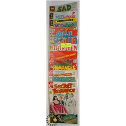 10 VINTAGE GOLD KEY CHARLTON COLLECTORS COMICS