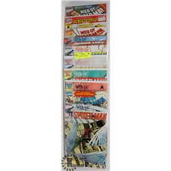 10 COLLECTORS SPIDERMAN COMICS