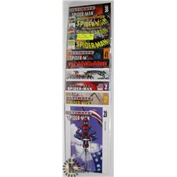 10 COLLECTORS SPIDERMAN COMICS