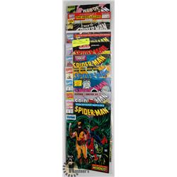 10 COLLECTORS SPIDERMAN COMICS