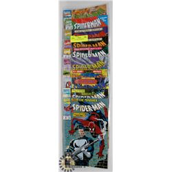 10 COLLECTORS SPIDERMAN COMICS