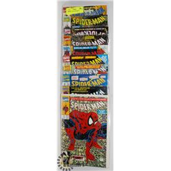 10 COLLECTORS SPIDERMAN COMICS