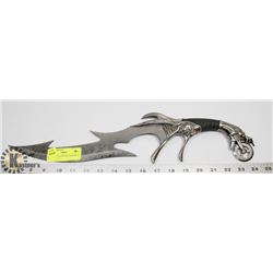 DECORATIVE FANTASY DAGGER 19" SHARPENED