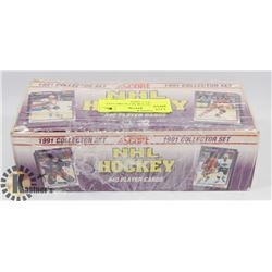 1991 COLLECTOR SET SCORE FULL SET HOCKEY CARDS