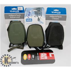 LOT OF 3 NEW BAKODA HIBACK SNOW BOARD TOOL PACK