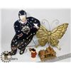 Image 1 : BOX OF METALWARE DÉCOR