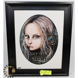 ANGELINA WRONA VISIONARY NUMBERED FRAMED