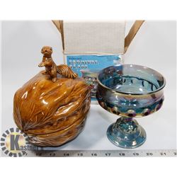 MISCELLANEOUS LOT CARNIVAL GLASS 5"