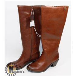 NEW GENUINE 1976 GENUINE LEATHER BOOTS SZ 7.5