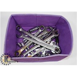 BIN OF SOCKETS AND WRENCHES