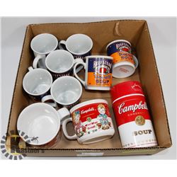 CAMPBELLS SOUP 125TH ANNIVERSARY SET OF