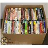 Image 1 : BOX OF 120+ ASSORTED DVDS.
