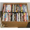 Image 1 : BOX OF 120+ ASSORTED DVDS.