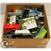 Image 1 : BOX OF OFFICE SUPPLIES INCL INK CARTRIDGES,