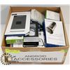 Image 1 : BOX OF ASSORTED ANDROID ACCESSORIES.