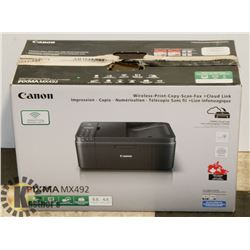 CANON PIXMA ALL IN ONE MX492 PRINTER.