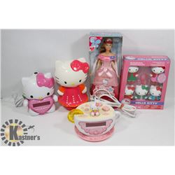 HELLO KITTY COLLECTIBLES:   COIN BANK,