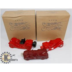 VINTAGE AVON DECORATIVE MOULDS AND AVON AFTERSHAVE