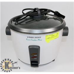 BLACK & DECKER RICE COOKER