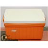 Image 1 : ORANGE COLEMAN COOLER