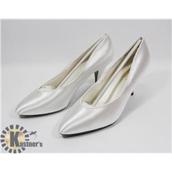 SATIN PARTY ANGIE WHITE 8.5