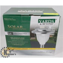 10PC YARDS & BEYOND SOLAR LIGHTS