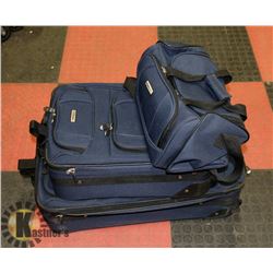 SET OF 3  SUITCASES-26", CARRY CASE AND TOTE