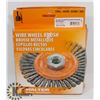 Image 1 : 2 NEW WALTER WIRE WHEEL BRUSH # 13-K 604