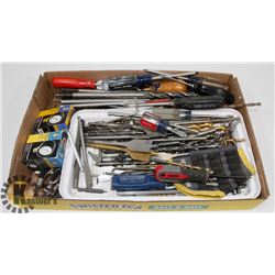 FLAT ESTATE DRILL BITS, SCREWDRIVERS AND MORE