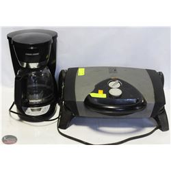 GEORGE FOREMAN COUNTERTOP GRILL PRESS &