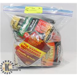 BAG OF HANDWARMERS