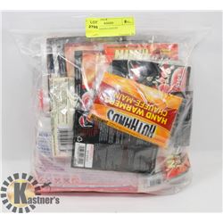 BAG OF HANDWARMERS