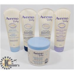 BAG OF ASSORTED AVEENO BABY PRODUCT