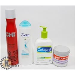 BAG OF ASSORTED BATH PRODUCT