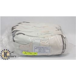 BUNDLE OF 12 WORK GLOVES.