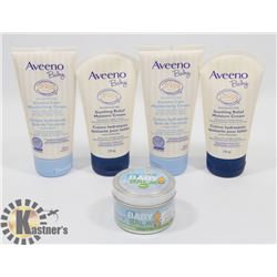 BAG OF ASSORTED AVEENO BABY