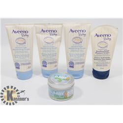 BAG OF ASSORTED AVEENO BABY