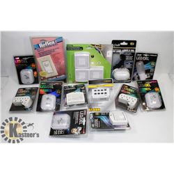 FLAT OF ELECTRICAL ACCESSORIES