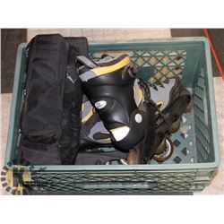 FIREFLY ROLLER BLADES WITH ELBOW AND KNEE PADS