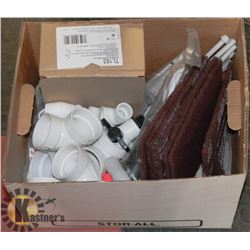 ASSORTED PLUMBING PARTS AND MORE