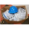 Image 1 : BOX OF 25+ HARD HATS NEW.