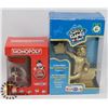 Image 1 : SET OF 2 HASBRO MONOPOLY ITEMS