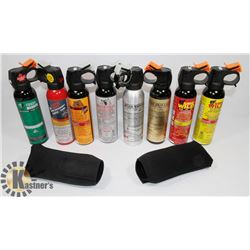 FLAT OF 8 BEAR SPRAY